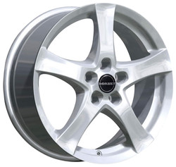 ���� ����� Borbet F 17/7 ET48 brilliant-silber | ������� WHS069273