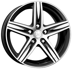 Rapid RAPID ������� ����� (KC496) 6.0X15 5/105 ET39 d56.6 /black/ [r13562] | ������� R13562