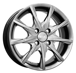 ��� ��� ������ (KC443) 5.5X14 4/100 ET35 d67.1 /black platinum/ [14733] | ������� 14733