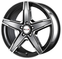 ���� ����� Mak Stern 20/9,5 ET45 Gun metallic - mirror face | ������� WHS062794