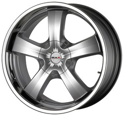���� ����� Mak G-Five 20/9 ET35 Hyper silver steel lip | ������� WHS058988