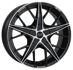 ���� ����� Oz Quaranta 4 17/7 ET25 Matt black + diamond cut | ������� WHS069006