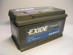 �������������� ������� Exide 85 �/�, 800 � | ������� EA852