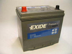�������������� ������� Exide 65 �/�, 580 � | ������� EA655