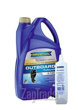 ������ �������� ����� Ravenol Outboardoel 2T Fullsynth,  � ��������-�������� � ������