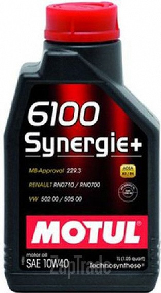 ������ �������� ����� Motul 6100 Synergie+,  � ��������-�������� � ������