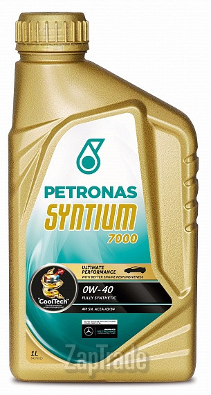 ������ �������� ����� Petronas Syntium 7000 SAE 0W-40,  � ��������-�������� � ������