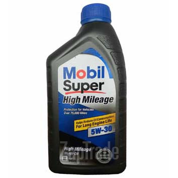 ������ �������� ����� Mobil SUPER HIGH MILEAGE,  � ��������-�������� � ������