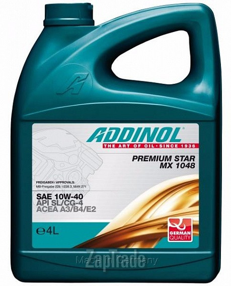 ������ �������� ����� Addinol Premium Star MX 1048,  � ��������-�������� � ������