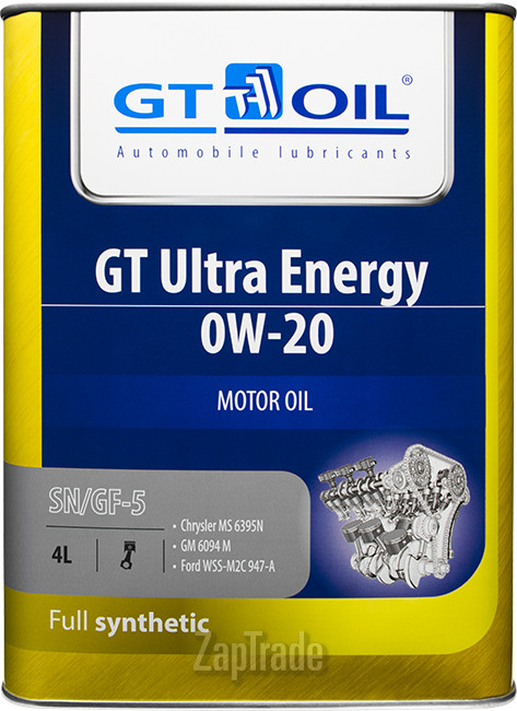������ �������� ����� Gt oil GT Ultra Energy,  � ��������-�������� � ������