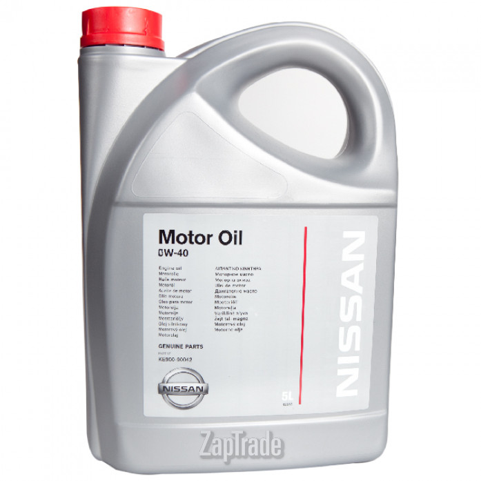 ������ �������� ����� Nissan Motor Oil,  � ��������-�������� � ������