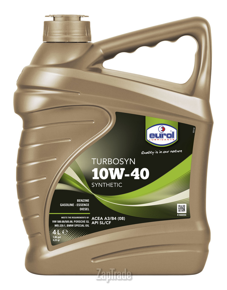 ������ �������� ����� Eurol TURBOSYN,  � ��������-�������� � ������