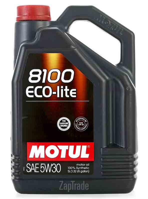 ������ �������� ����� Motul 8100 Eco-lite,  � ��������-�������� � ������