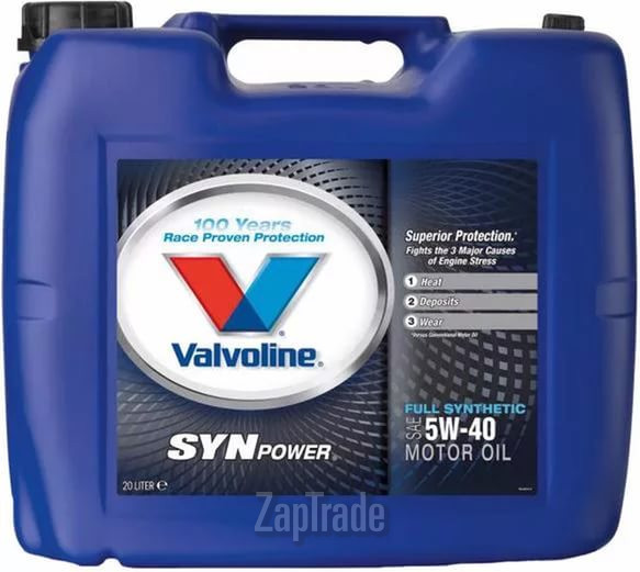 ������ �������� ����� Valvoline SYNPOWER SAE 5W-40, 20�,  � ��������-�������� � ������