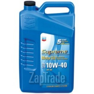 ������ �������� ����� Chevron Supreme Motor Oil,  � ��������-�������� � ������