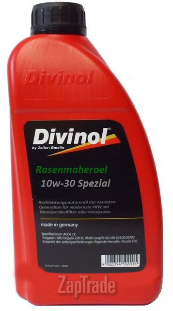 ������ �������� ����� Divinol Spezial-Schneefraesenoel 5W-30,  � ��������-�������� � ������
