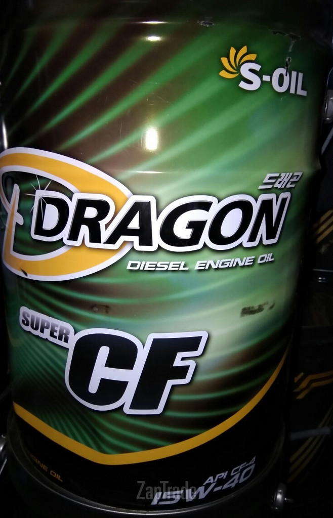 ������ �������� ����� S-oil DRAGON CF-4,  � ��������-�������� � ������