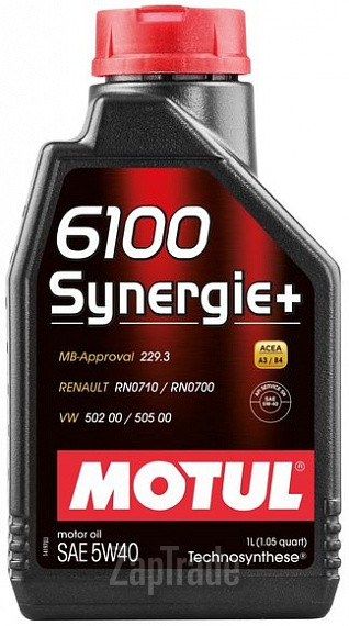 ������ �������� ����� Motul 6100 Synergie+,  � ��������-�������� � ������