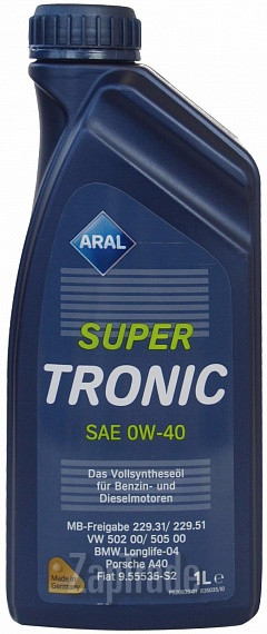 ������ �������� ����� Aral SuperTronic,  � ��������-�������� � ������