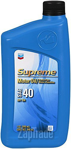 ������ �������� ����� Chevron Supreme Motor Oil 40,  � ��������-�������� � ������