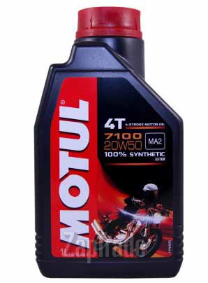 ������ �������� ����� Motul 7100 4T,  � ��������-�������� � ������