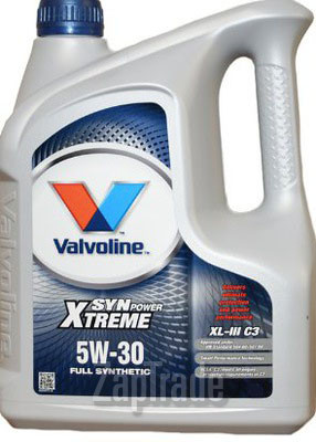 ������ �������� ����� Valvoline SynPower Xtreme XL-III,  � ��������-�������� � ������