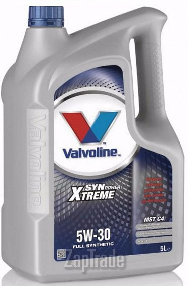 ������ �������� ����� Valvoline SynPower Extreme MST,  � ��������-�������� � ������