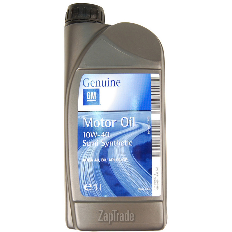 ������ �������� ����� General motors Semi Synthetic,  � ��������-�������� � ������