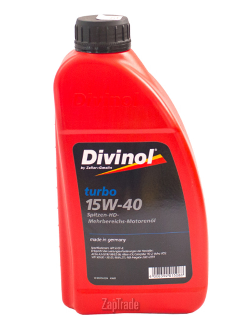 ������ �������� ����� Divinol Turbo 15W-40,  � ��������-�������� � ������