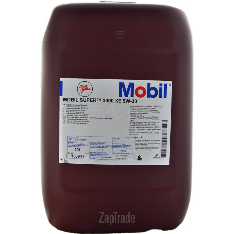 ������ �������� ����� Mobil Super 3000 XE,  � ��������-�������� � ������