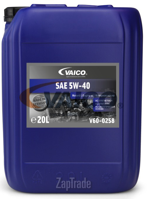 ������ �������� ����� Vaico SAE 5W-40,  � ��������-�������� � ������