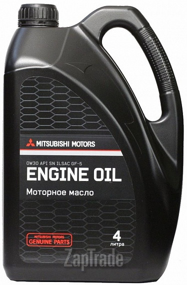 ������ �������� ����� Mitsubishi Genuine Oil 0W-30 SM GF-5,  � ��������-�������� � ������
