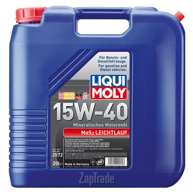������ �������� ����� Liqui moly MoS2 Leichtlauf,  � ��������-�������� � ������
