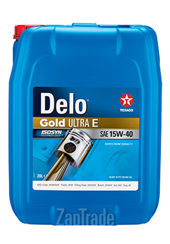 ������ �������� ����� Texaco DELO GOLD ULTRA E,  � ��������-�������� � ������
