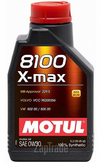 ������ �������� ����� Motul 8100 X-max,  � ��������-�������� � ������