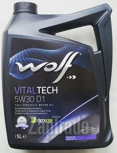 ������ �������� ����� Wolf VITALTECH 5W30 D1,  � ��������-�������� � ������