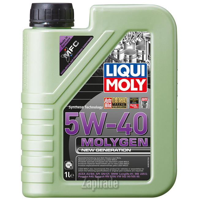 ������ �������� ����� Liqui moly Molygen New Generation,  � ��������-�������� � ������