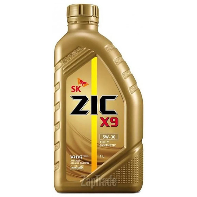 ������ �������� ����� Zic X9 5W-30,  � ��������-�������� � ������