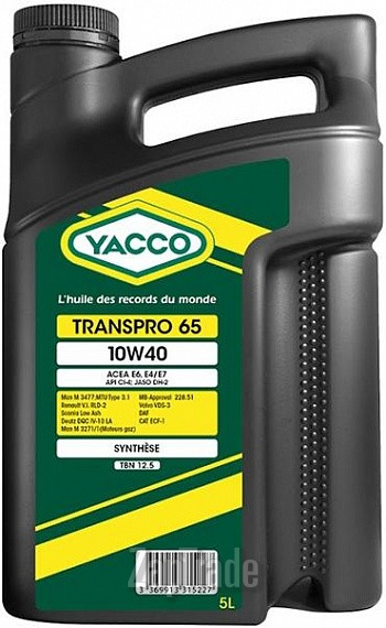 ������ �������� ����� Yacco Transpro 65,  � ��������-�������� � ������