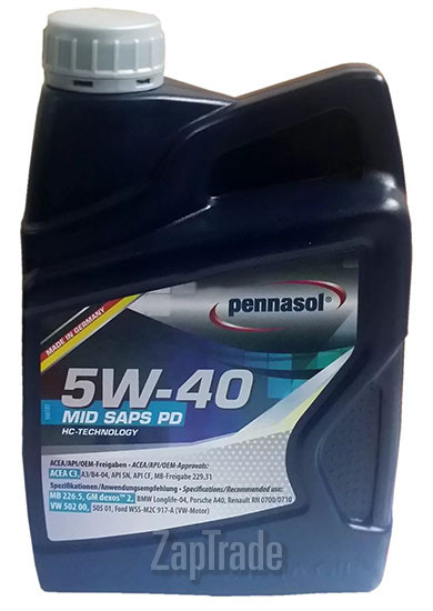 ������ �������� ����� Pennasol Mid SAPS PD,  � ��������-�������� � ������