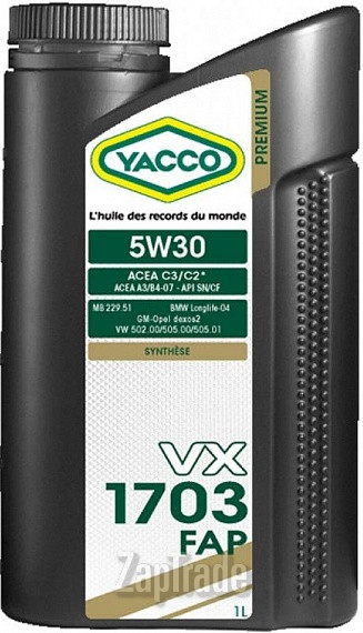 ������ �������� ����� Yacco VX 1703 FAP,  � ��������-�������� � ������