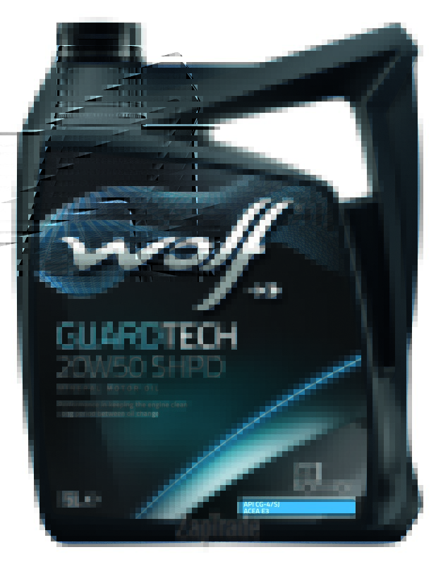 ������ �������� ����� Wolf GUARDTECH 20W50 SHPD,  � ��������-�������� � ������