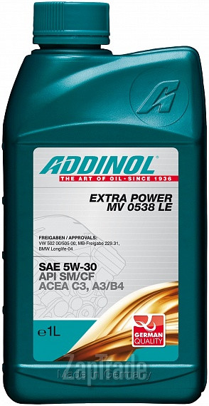 ������ �������� ����� Addinol Extra Power MV 0538 LE,  � ��������-�������� � ������