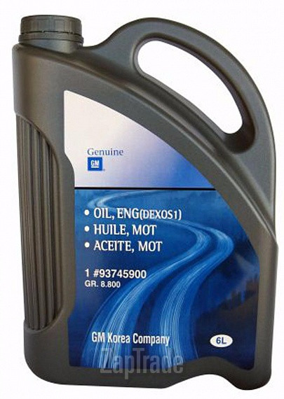 ������ �������� ����� General motors GM Oil, ENG(DEXOS1),  � ��������-�������� � ������