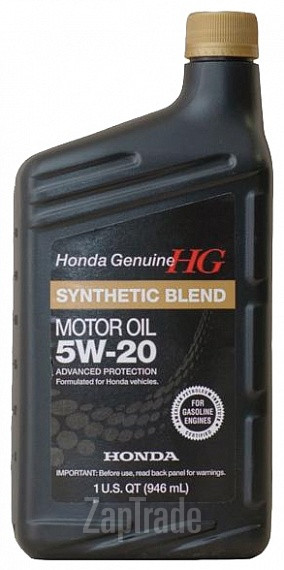 ������ �������� ����� Honda Synthetic Blend,  � ��������-�������� � ������