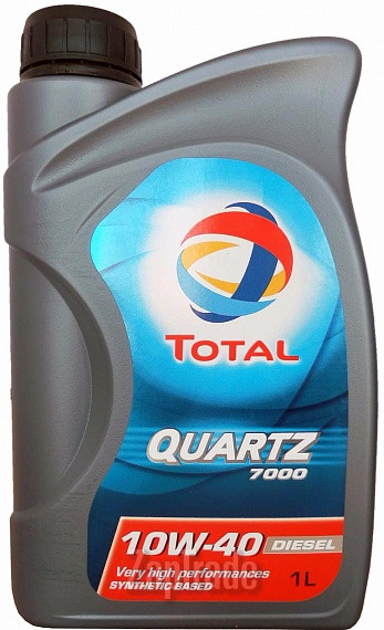 ������ �������� ����� Total QUARTZ 7000 Diesel,  � ��������-�������� � ������