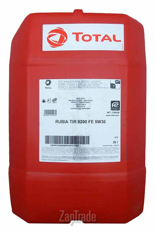 ������ �������� ����� Total RUBIA TIR 9200 FE,  � ��������-�������� � ������