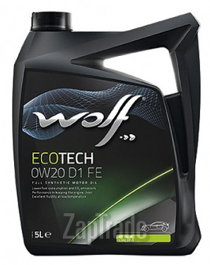 ������ �������� ����� Wolf ECOTECH 0W20 D1 FE,  � ��������-�������� � ������