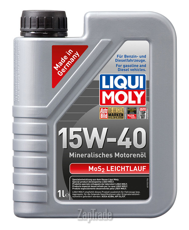 ������ �������� ����� Liqui moly MoS2 Leichtlauf,  � ��������-�������� � ������