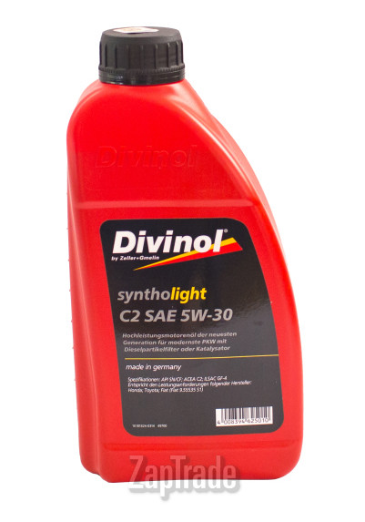 ������ �������� ����� Divinol Syntholight C2 SAE 5W-30,  � ��������-�������� � ������